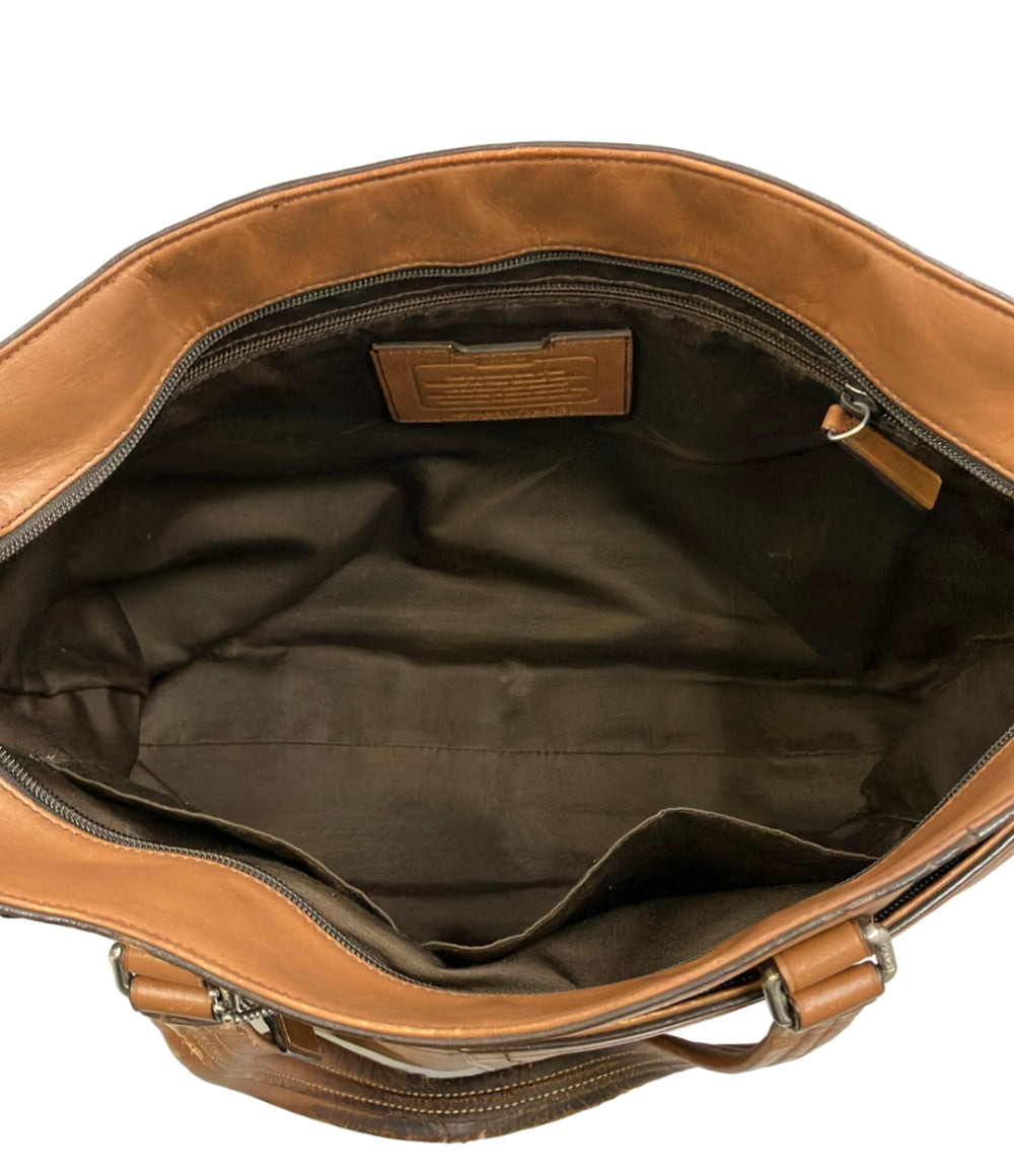 訳あり COACH 2WAY ビジネスバッグ ブリーフケース ショルダーバッグ