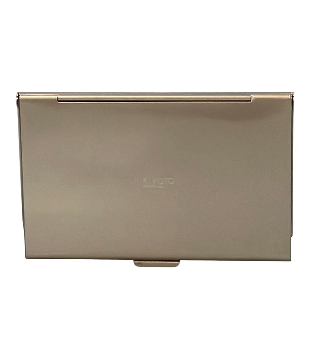 ミキモト 名刺入れ レディース MIKIMOTO