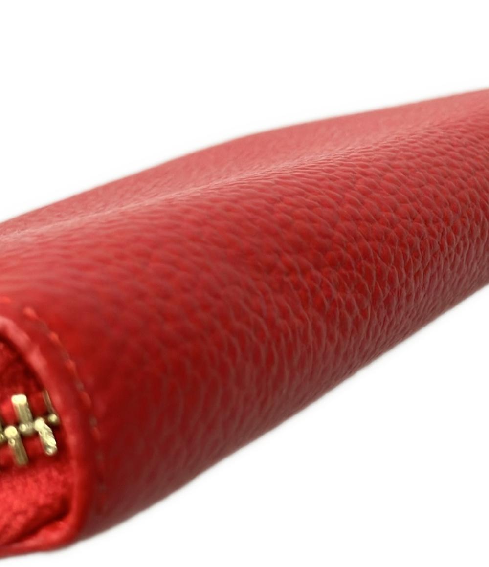 美品 バルコス ラウンドファスナー長財布 レディース BARCOS