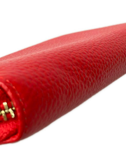 美品 バルコス ラウンドファスナー長財布 レディース BARCOS