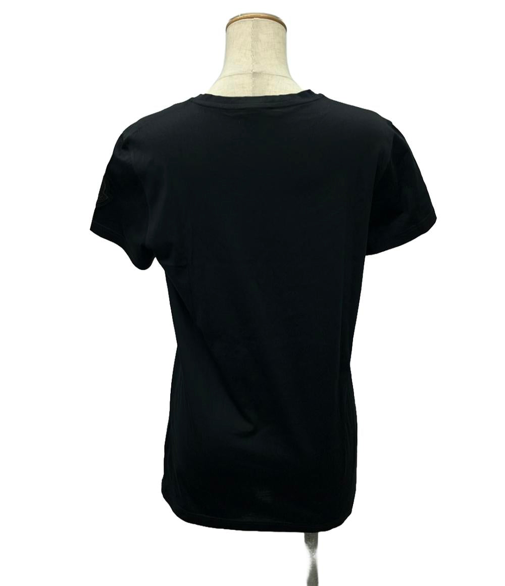 MONCLER 半袖Tシャツ 肩ロゴワッペン E10938086261 V8002 レディース SIZE L モンクレール