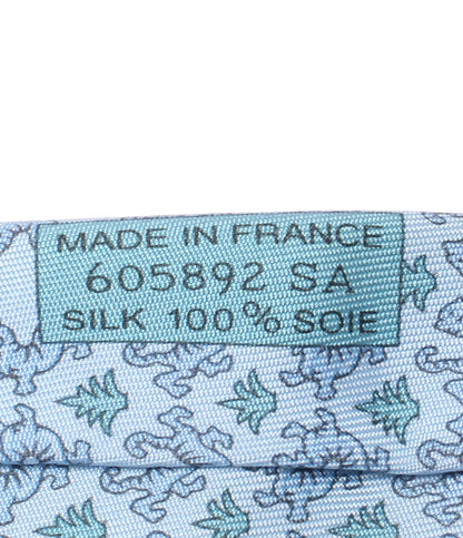 HERMES ネクタイ シルク100% メンズ エルメス