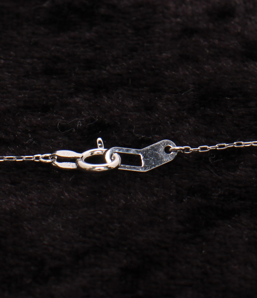 美品 STAR JEWELRY ネックレス K10 ダイヤ 0.02ct レディース スタージュエリー