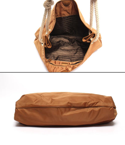 美品 PRADA ショルダーバッグ トートバッグ  Re-Nylon 肩掛け マリナー ラージ レディース メンズ プラダ