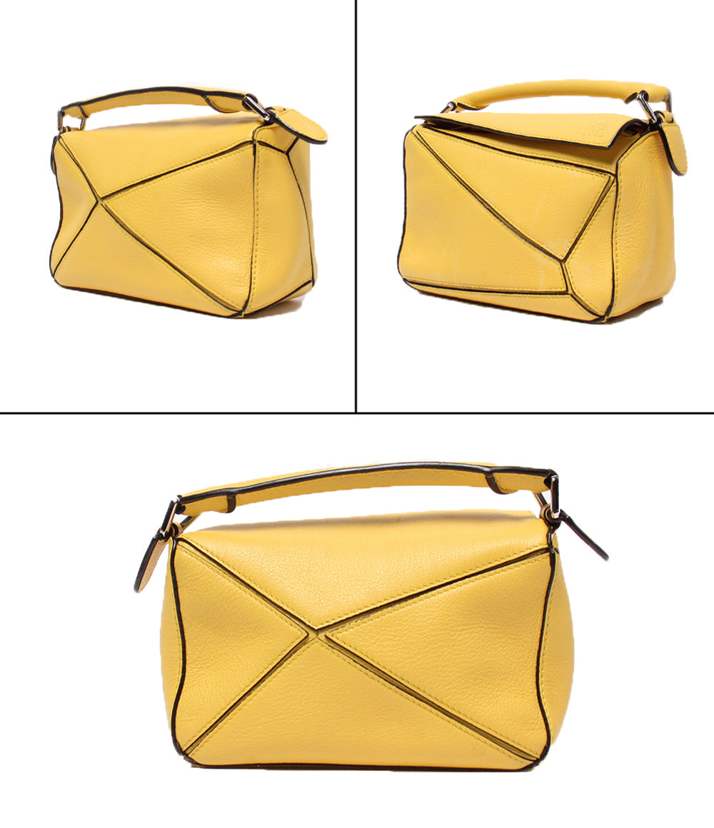 LOEWE 2wayショルダーバッグ  ハンドバッグ 斜め掛け ミニパズルバッグ レディース ロエベ