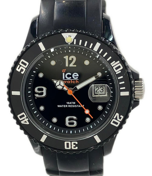 ice watch 腕時計 クオーツ ブラック レディース メンズ アイスウォッチ