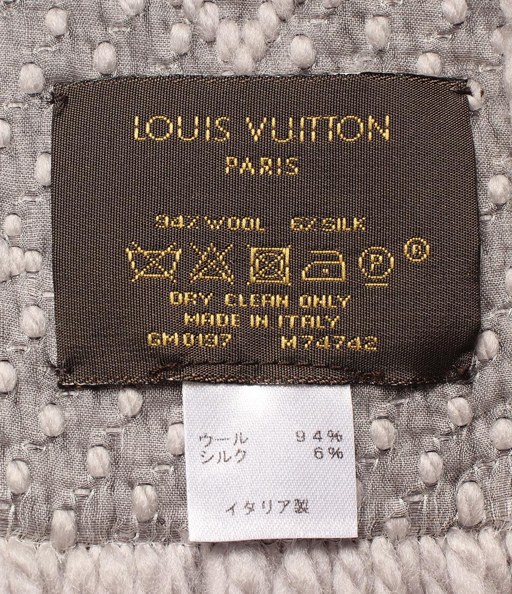 ルイ・ヴィトン マフラー エシャルプ ロゴマニア M74742 レディース LOUIS VUITTON