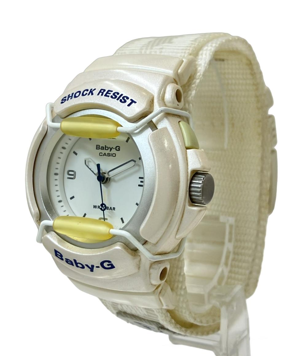 カシオ 腕時計 BABY-G クオーツ ホワイト BG-99 レディース CASIO
