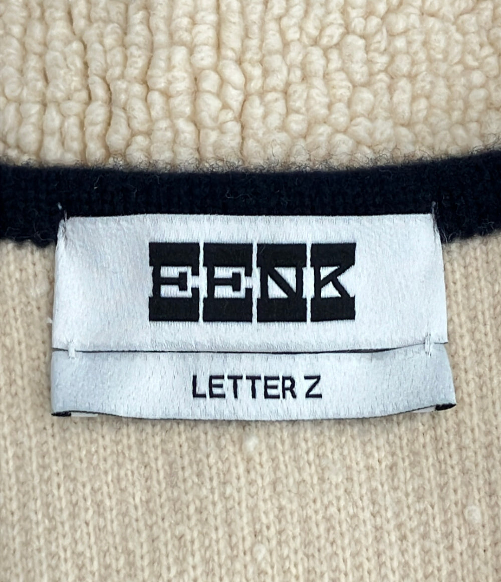 EENK Vネック ニットベスト レディース SIZE XS/S インク