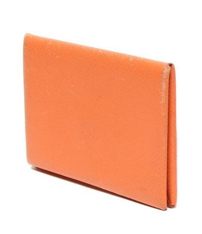 エルメス カードケース □O刻印 シルバー金具 カルヴィ ユニセックス HERMES