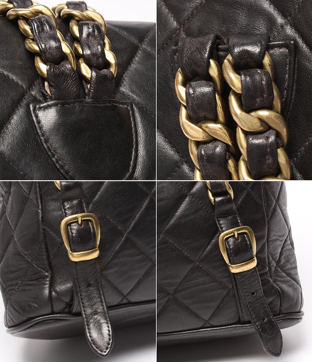 シャネル チェーンリュックサック バックパック マトラッセ ゴールド金具 ラムスキン A10177 レディース CHANEL