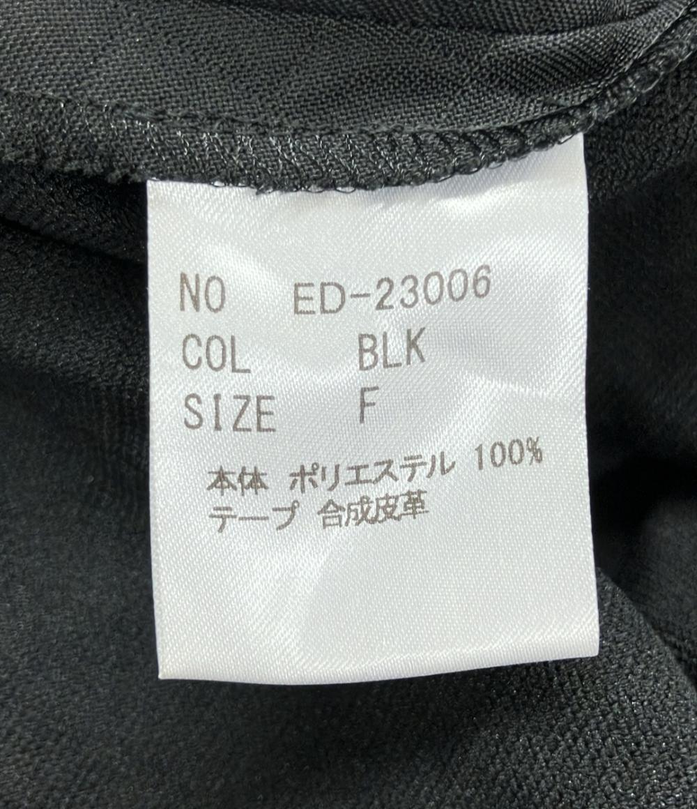 ELLIE チューブトップフレアロングワンピース ED-23006 レディース SIZE F エリー