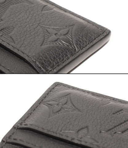 LOUIS VUITTON カードケース ポルト･カルト･ダブル モノグラムシャドウ M81415 メンズ ルイ・ヴィトン