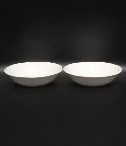 美品 WEDGWOOD サラダソーサー 皿 2点セット 17cm ストロベリー&バイン ウエッジウッド
