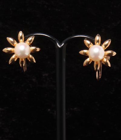 TASAKI イヤリング K14 パール 6.2mm レディース タサキ