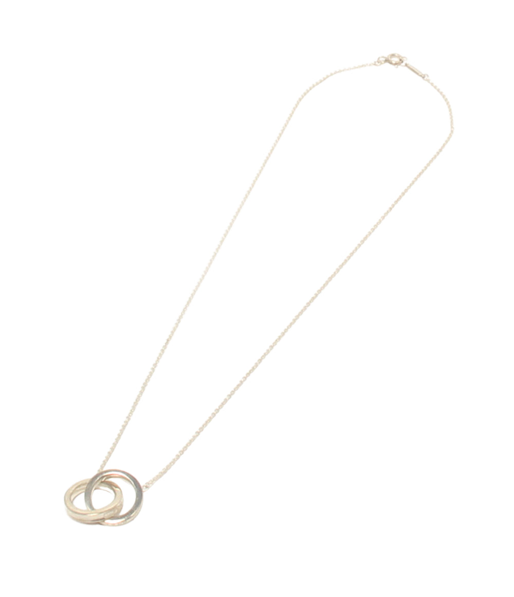 Tiffany & Co. ネックレス SV925 1837 ダブルサークル レディース ティファニー