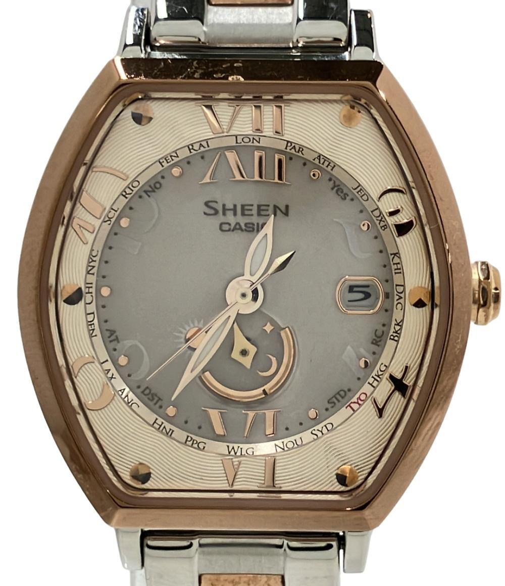 カシオ 腕時計 SHEEN シーン ソーラー SHW-1510 レディース CASIO