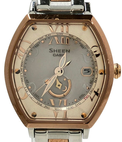 カシオ 腕時計 SHEEN シーン ソーラー SHW-1510 レディース CASIO