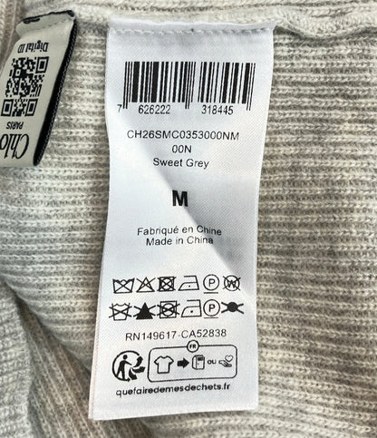 美品 Chloe PARIS 長袖 ニット CH26SMC035300NM レディース SIZE M クロエ パリス