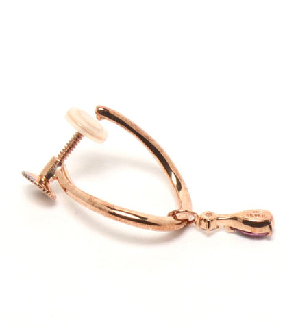 4℃ イヤリング SV SV925 ロードライトガーネット レディース ヨンドシー