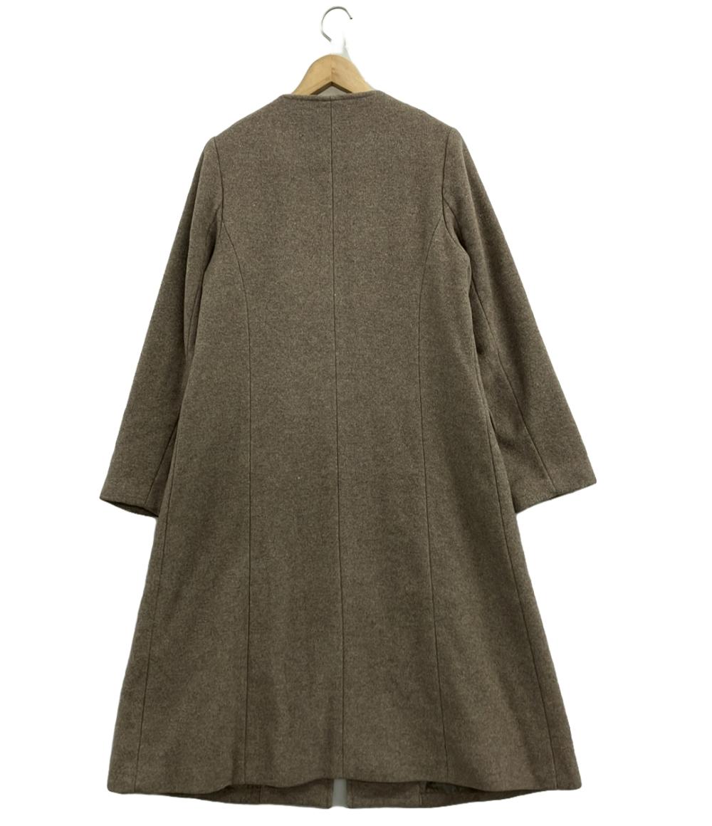 ケイ・ビイ・エフ ノーカラーコート ファーティペット付き KB97-27S050 レディース SIZE ONE (M) KBF