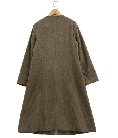 ケイ・ビイ・エフ ノーカラーコート ファーティペット付き KB97-27S050 レディース SIZE ONE (M) KBF