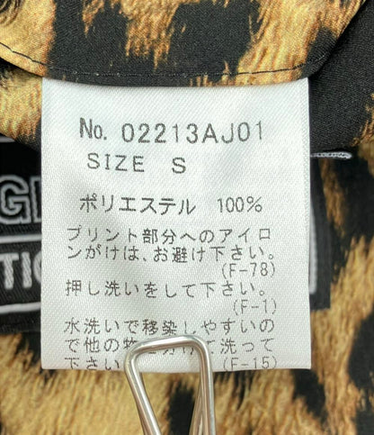 美品 ヒステリックグラマー テーラードジャケット レオパード柄 メンズ SIZE S HYSTERIC GLAMOUR