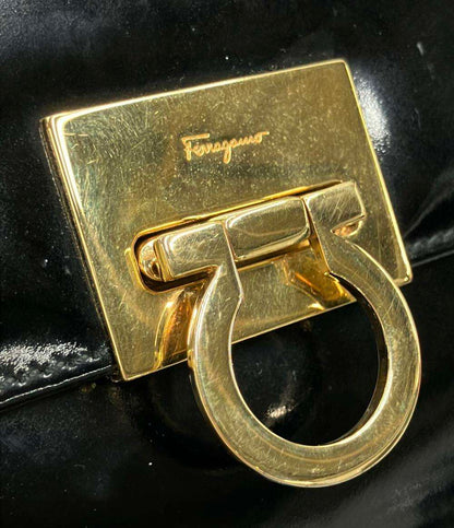 Salvatore Ferragamo 2WAY クラッチバッグ ショルダーバッグ 斜め掛け ガンチーニ レディース サルヴァトーレフェラガモ