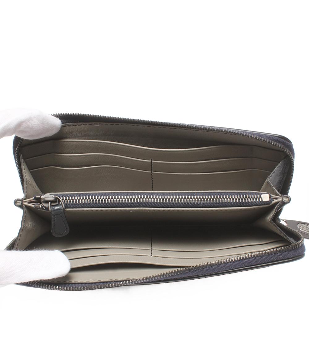長財布 BOTTEGA ラウンドファスナー長財布 VENETA ボッテガヴェネタ