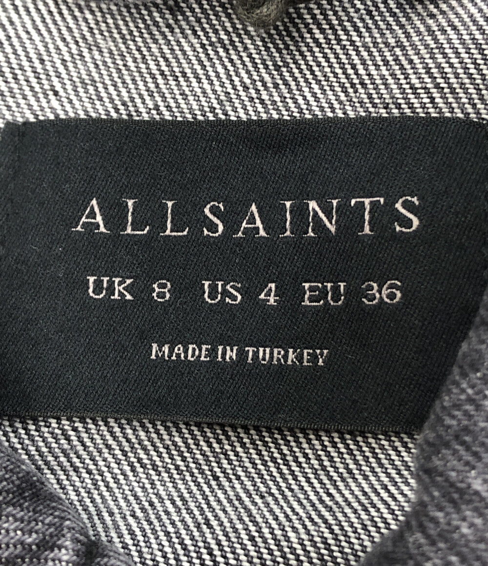 長袖デニムワンピース      レディース SIZE 4 (XL以上) ALL SAINTS