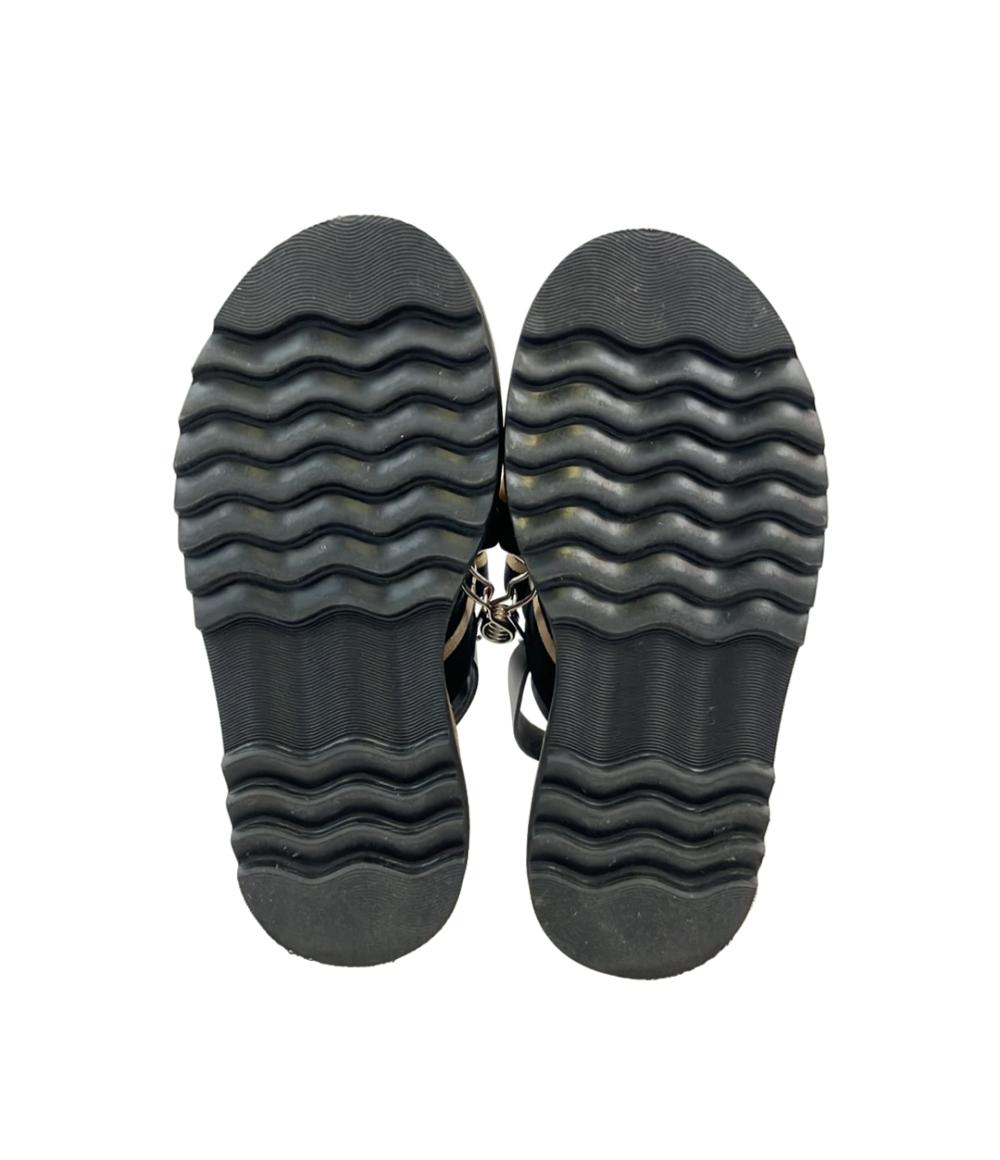 LANVIN en Bleu ロゴストラップウェッジヒールサンダル レディース SIZE S (22.5cm) ランバンオンブルー