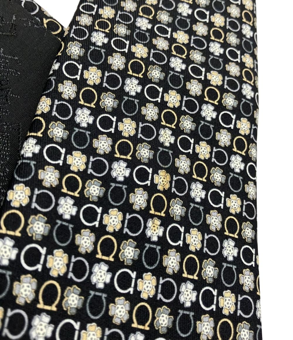 Salvatore Ferragamo ネクタイ シルク 100% メンズ サルヴァトーレフェラガモ