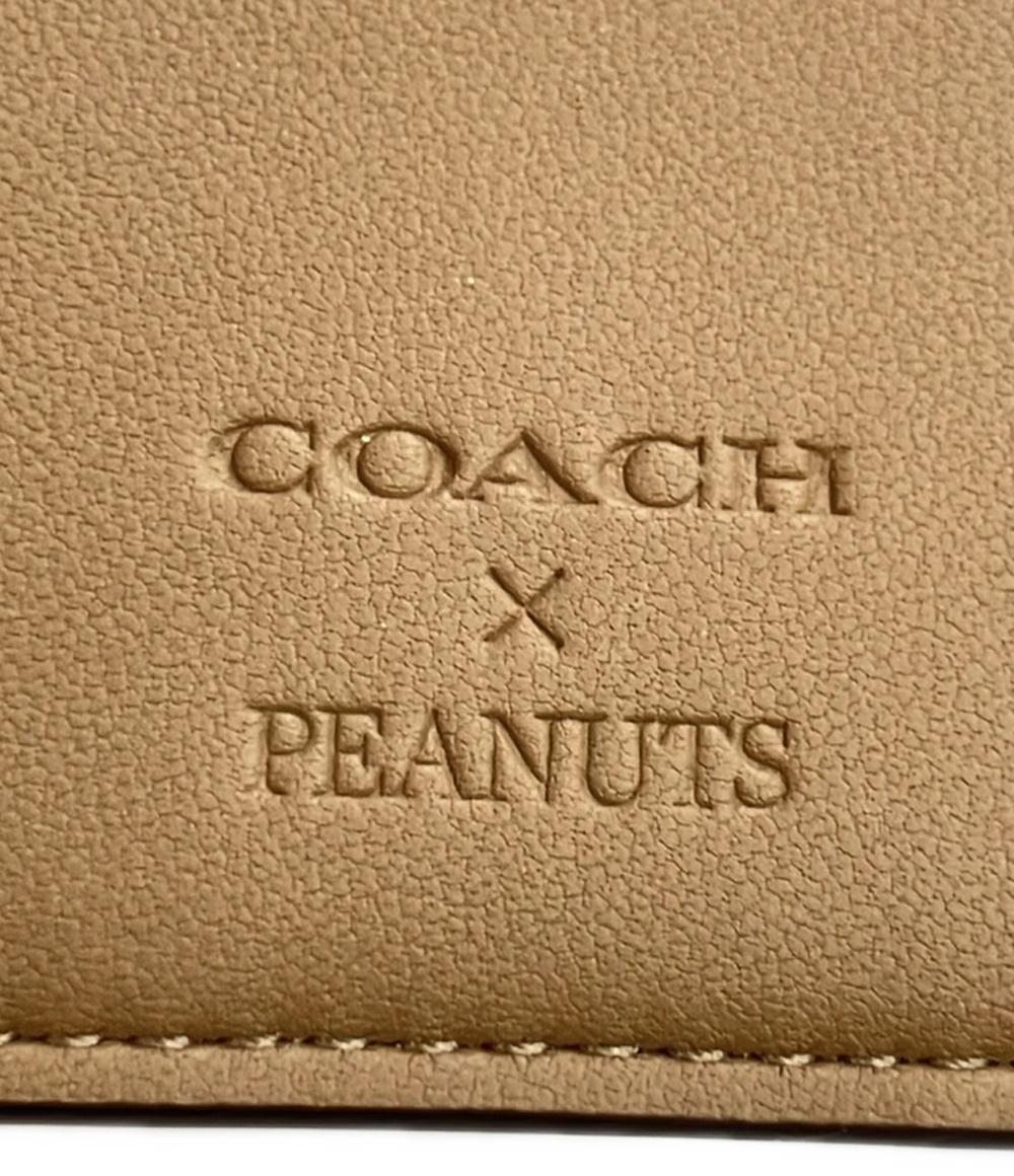 COACH PEANUTS 二つ折り財布 CBN32 IMY3O レディース コーチ ピーナッツ