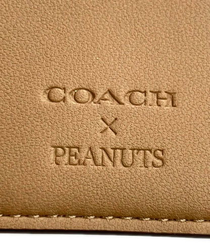 COACH PEANUTS 二つ折り財布 CBN32 IMY3O レディース コーチ ピーナッツ