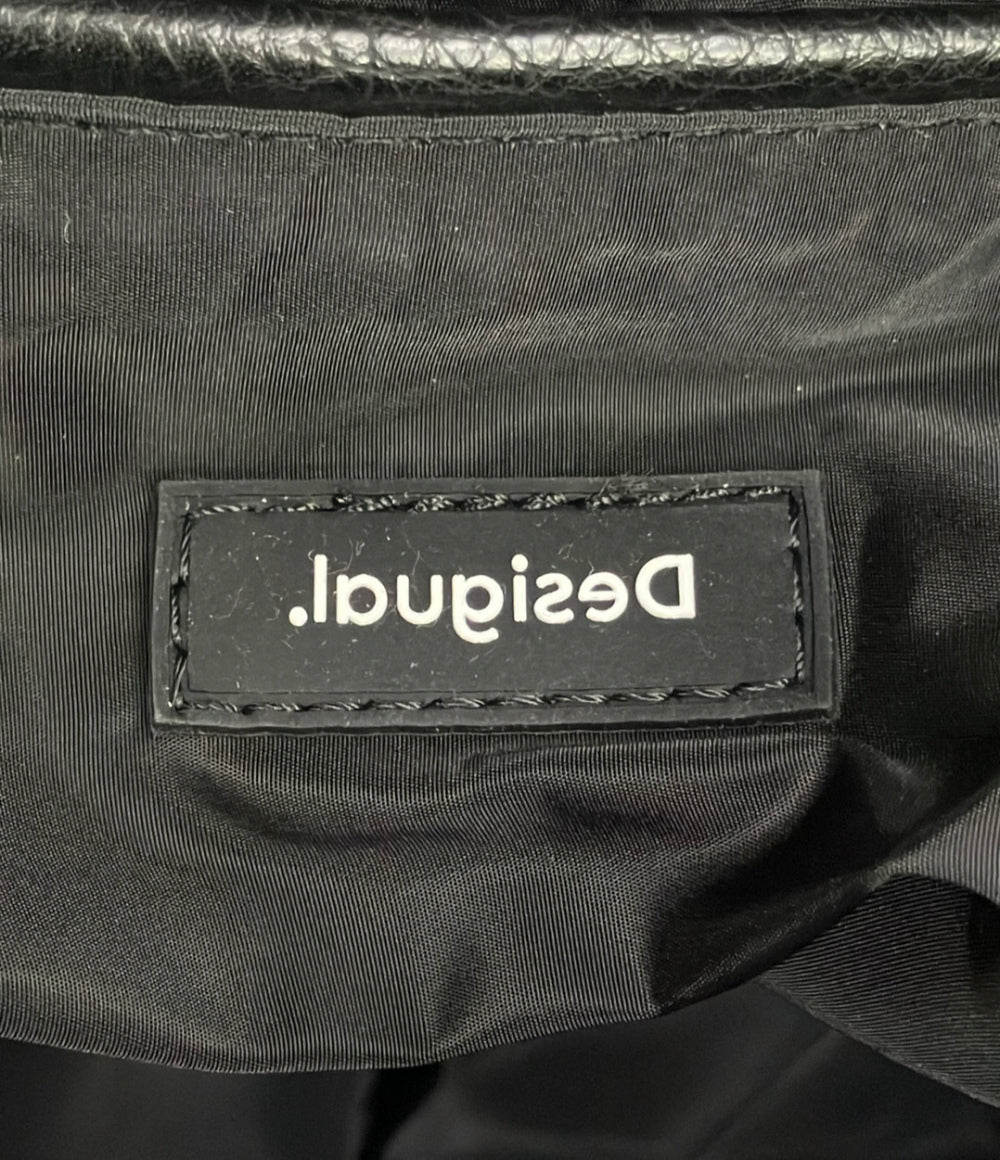 美品 Desigual ハンドバッグ ショルダーバッグ 3WAY 肩掛け 斜め掛け レディース デジグアル
