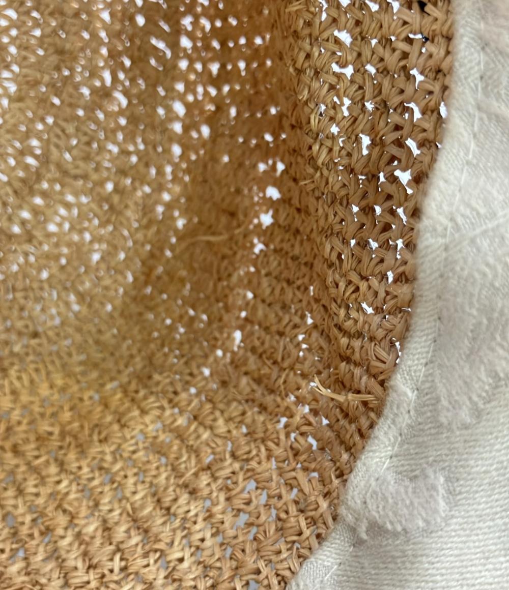 カシラ ストローハット 麦わら帽子 レディース CA4LA