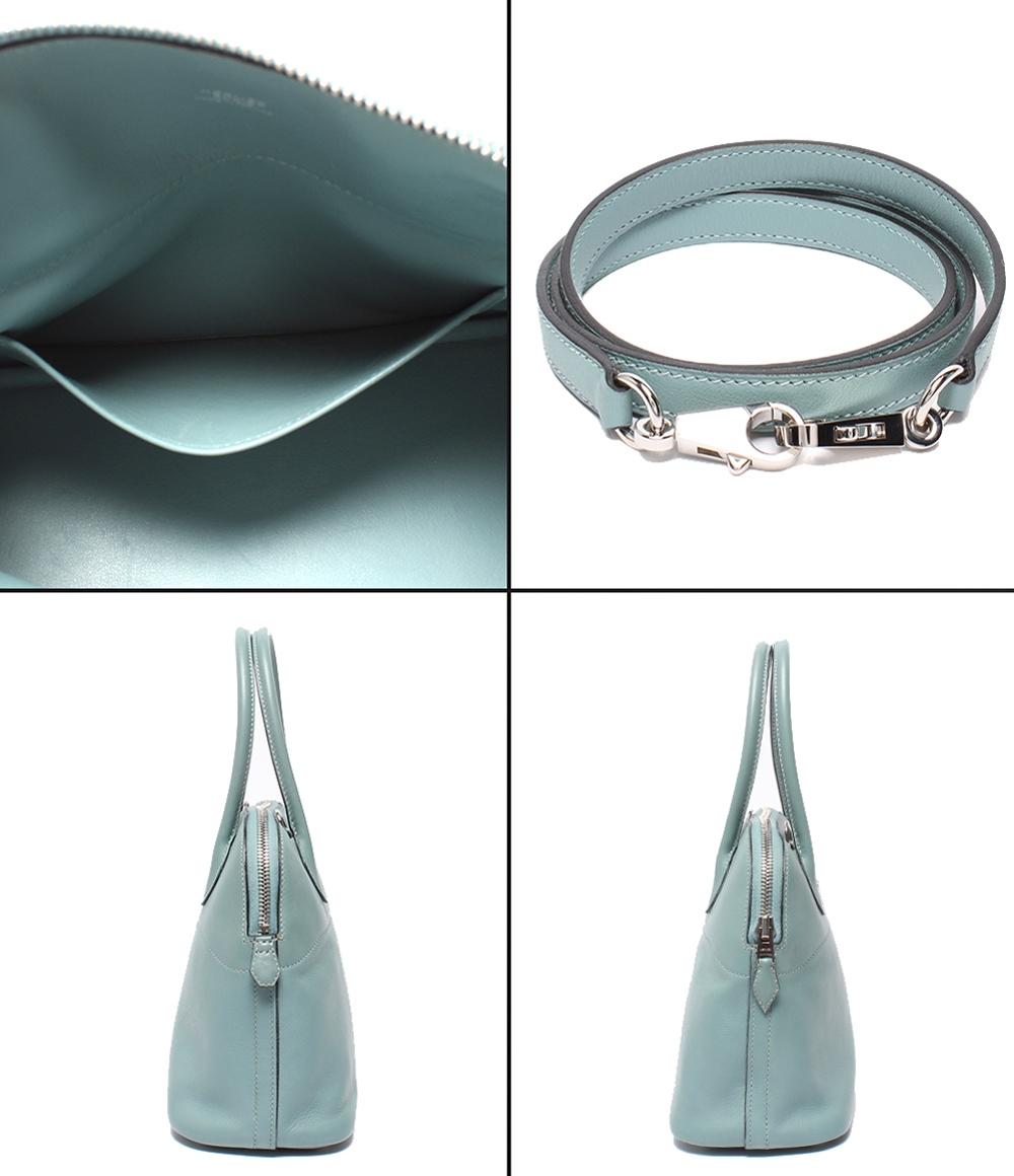 HERMES 2way ハンドバッグ ショルダーバッグ □M刻印 シルバー金具 肩掛け ボリード27 レディース エルメス