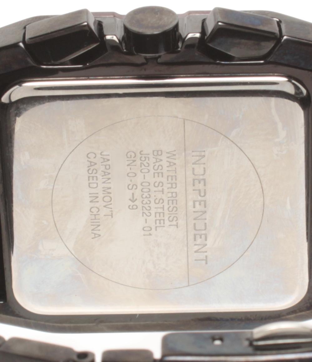 CITIZEN 腕時計 INDEPENDENT クオーツ J520-003322 メンズ シチズン