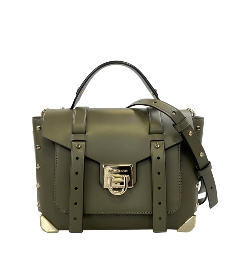 美品 MICHAEL KORS 2WAY ハンドバッグ ショルダーバッグ 斜め掛け 本田翼コラボ マンハッタン レディース マイケルコース