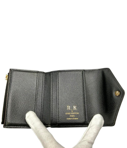 ルイ・ヴィトン 三つ折り財布 ポルモフォイユ ゾエ モノグラムジャイアントリバース M80725 レディース LOUIS VUITTON