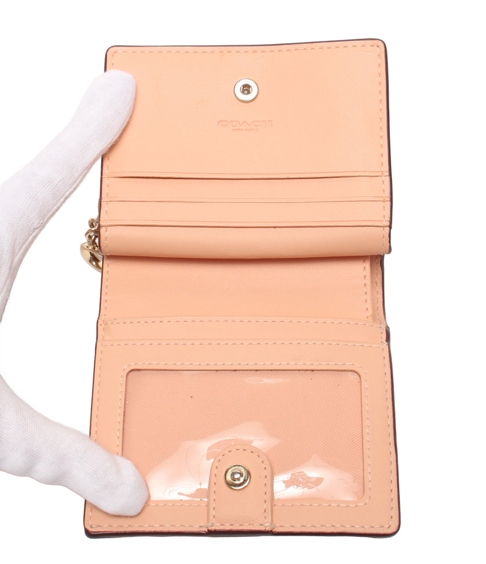 COACH 二つ折り財布 イチゴ柄 シグネチャー レディース コーチ