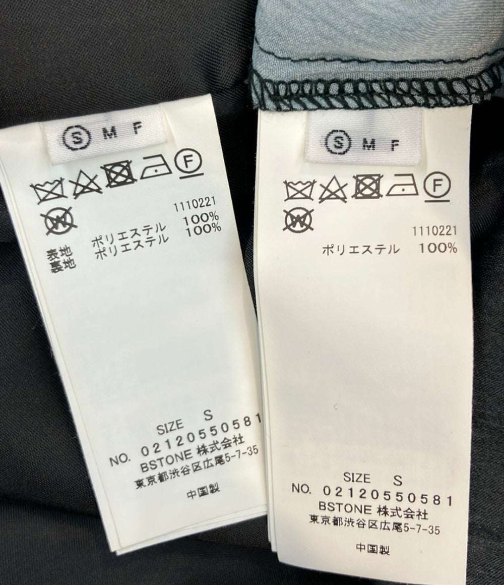 AmeriVintage 長袖ワンピース ベスト付き UND NEVAEH VEST SET DRESS 02120550581 レディース SIZE S アメリヴィンテージ