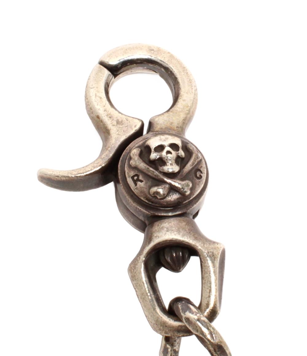 Argent Gleam ウォレットチェーン SV925 スカル メンズ アージェントグリーム