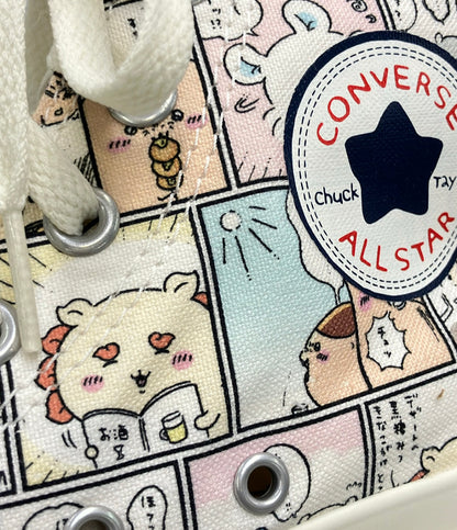美品 CONVERSE ハイカットスニーカー ×ちいかわ 1SE426 レディース SIZE 24.0 コンバース