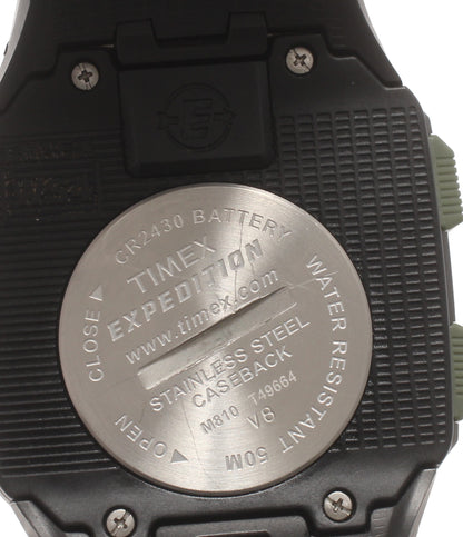 美品 TIMEX 腕時計 EXPEDITION クオーツ WS4 M810 T49664 メンズ タイメックス
