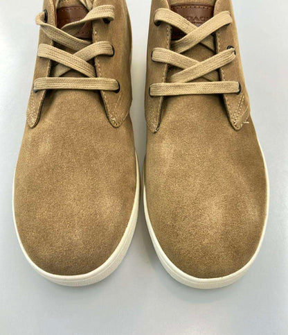 美品 COACH ハイカットスニーカー スエード メンズ SIZE US 8 D (26cm) コーチ