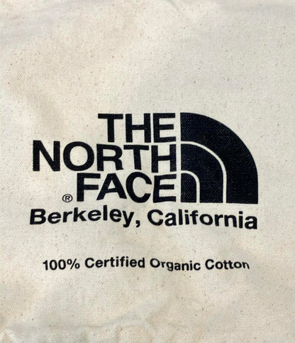 美品 ザ・ノースフェイス ショルダーバッグ 斜め掛け オーガニックコットン ロゴ メンズ THE NORTH FACE