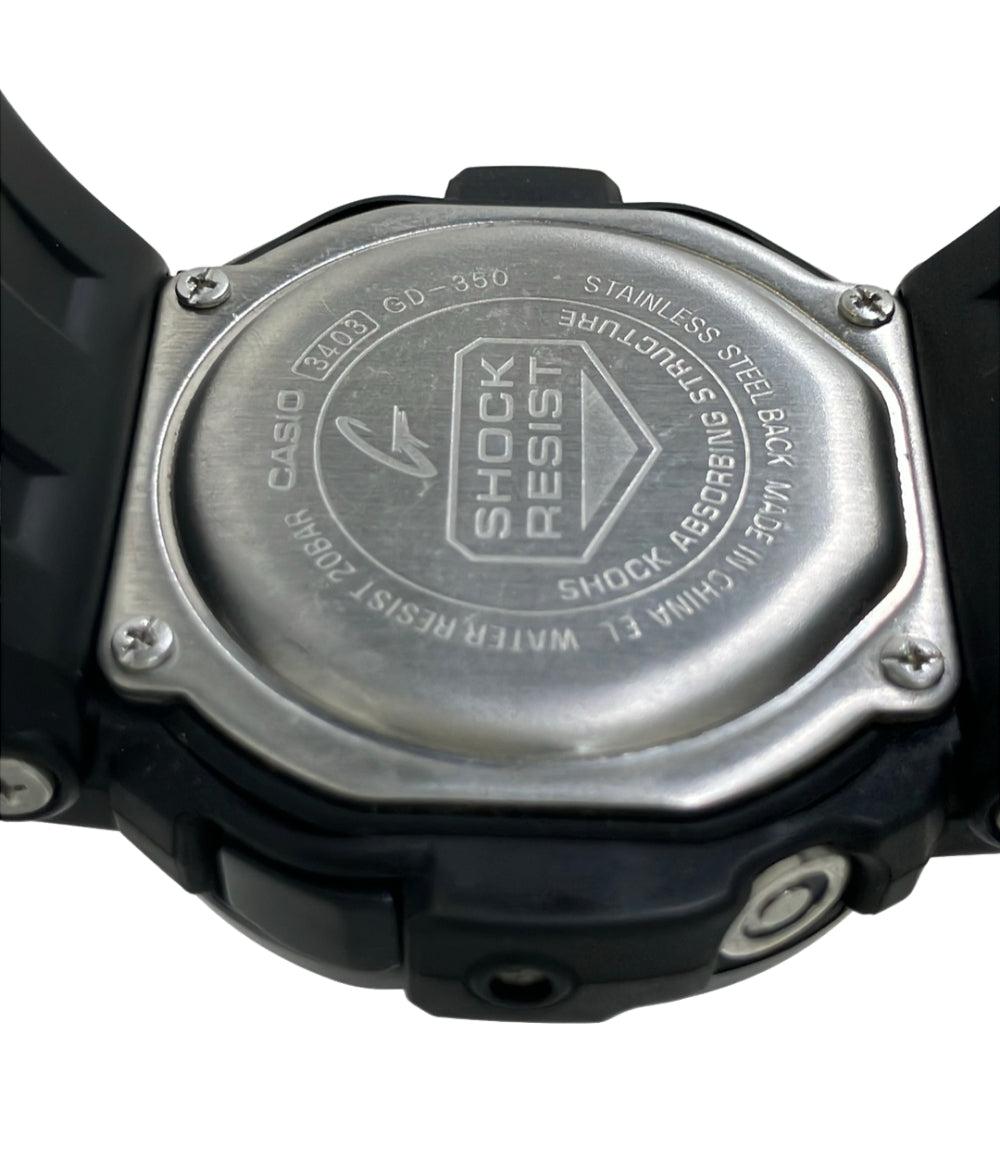 CASIO 腕時計 G-SHOCK クオーツ GD-350 メンズ カシオ