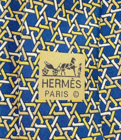 HERMES ネクタイ シルク 100% 7578 SA メンズ エルメス