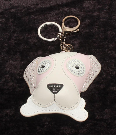 SWAROVSKI バッグチャーム キーリング ビーグルモチーフ ドッグモチーフ犬モチーフ　1086577 レディース スワロフスキー